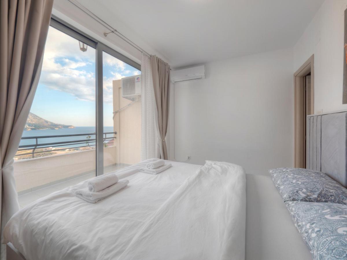 Sea View Two Bedroom Family Apartment With Pool - Sunset Ivanovici Bečići 外观 照片